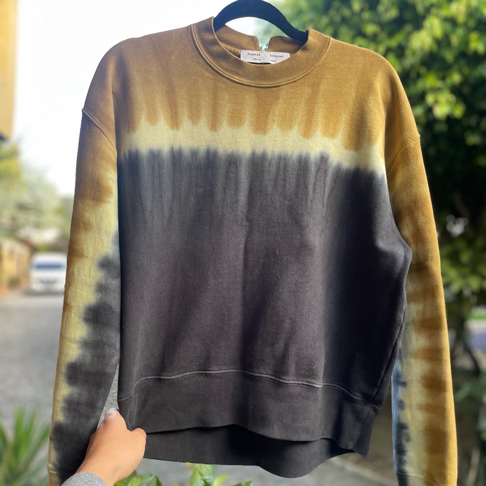 AUTH PROENZA SCHOULER TIE DYE SWEATSHIRT